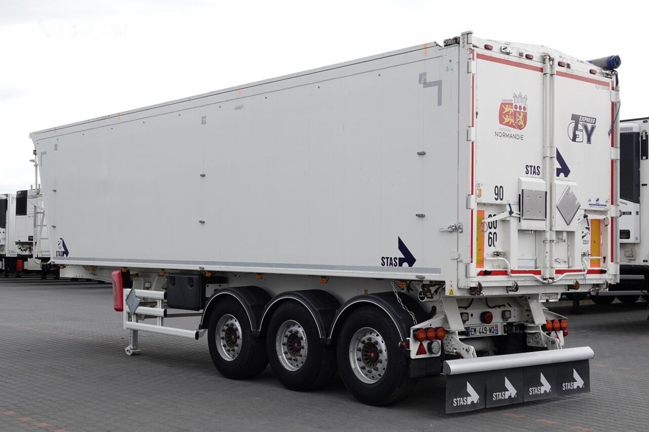 Tipper semi-trailer Stas WYWROTKA 52 m3 / WAGA : 5 800 KG / 2017 ROK / SAF / KLAPO-DRZWI: picture 5