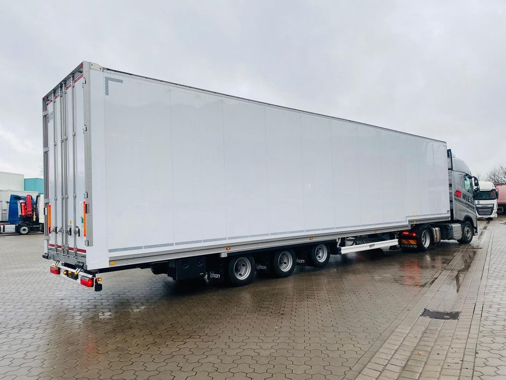 Closed box semi-trailer Talson Luftfracht Mega Kofferauflieger 100m³: picture 2