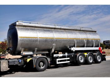 OZGUL CHROME TANKER TRAILER - Tank semi-trailer