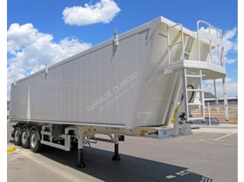 Tipper semi-trailer for transportation of bulk materials Tisvol CEREALIERE 57 M3: picture 1