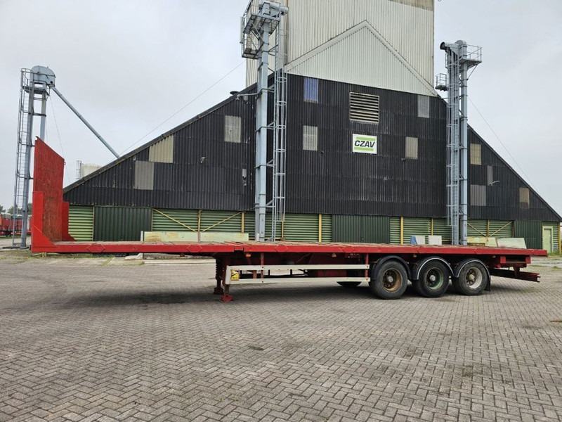 Dropside/ Flatbed semi-trailer Trax 3 Meter extendable - MAX 15.5 meter long - SMB - DRUM: picture 8