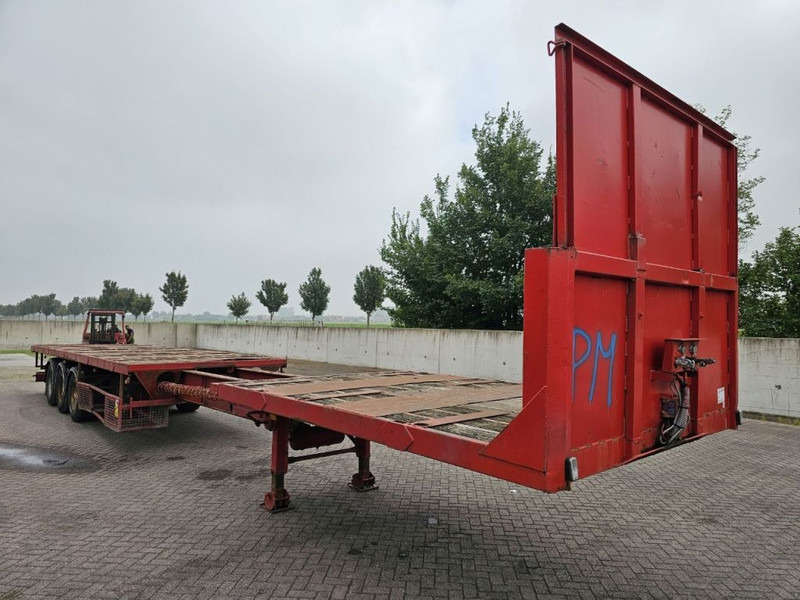 Dropside/ Flatbed semi-trailer Trax 3 Meter extendable - MAX 15.5 meter long - SMB - DRUM: picture 9