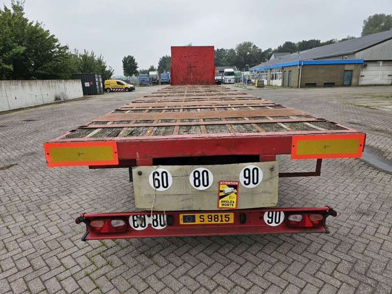 Dropside/ Flatbed semi-trailer Trax 3 Meter extendable - MAX 15.5 meter long - SMB - DRUM: picture 6