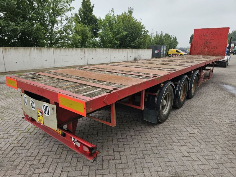 Dropside/ Flatbed semi-trailer Trax 3 Meter extendable - MAX 15.5 meter long - SMB - DRUM: picture 5
