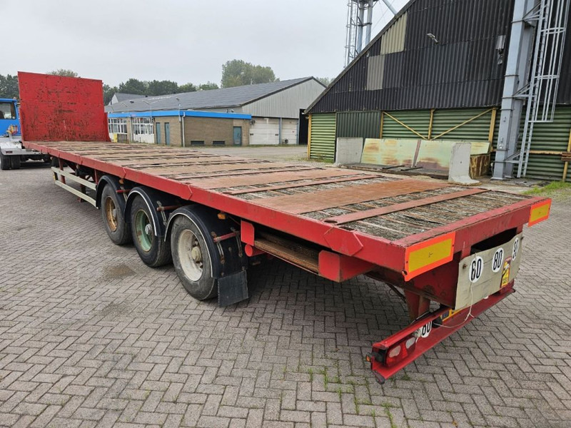 Dropside/ Flatbed semi-trailer Trax 3 Meter extendable - MAX 15.5 meter long - SMB - DRUM: picture 7
