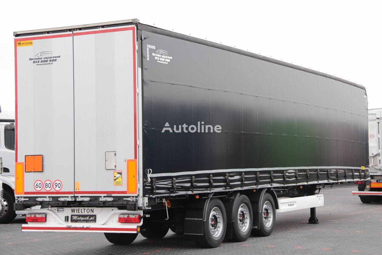 Curtainsider semi-trailer Wielton CURTAINSIDER / STANDARD / LIFTED AXLE / BDE / SAF: picture 6