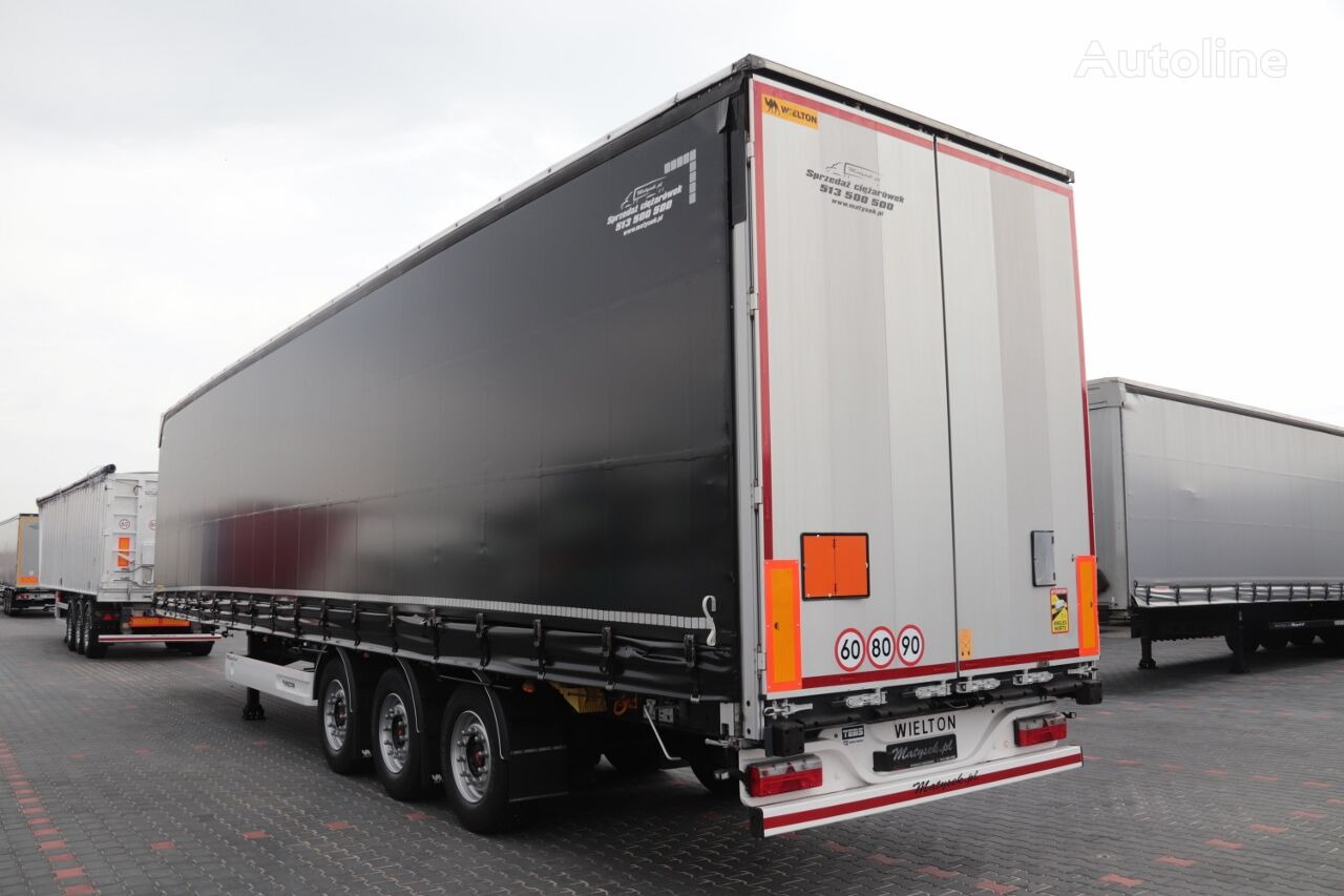 Curtainsider semi-trailer Wielton CURTAINSIDER / STANDARD / LIFTED AXLE / BDE / SAF: picture 3