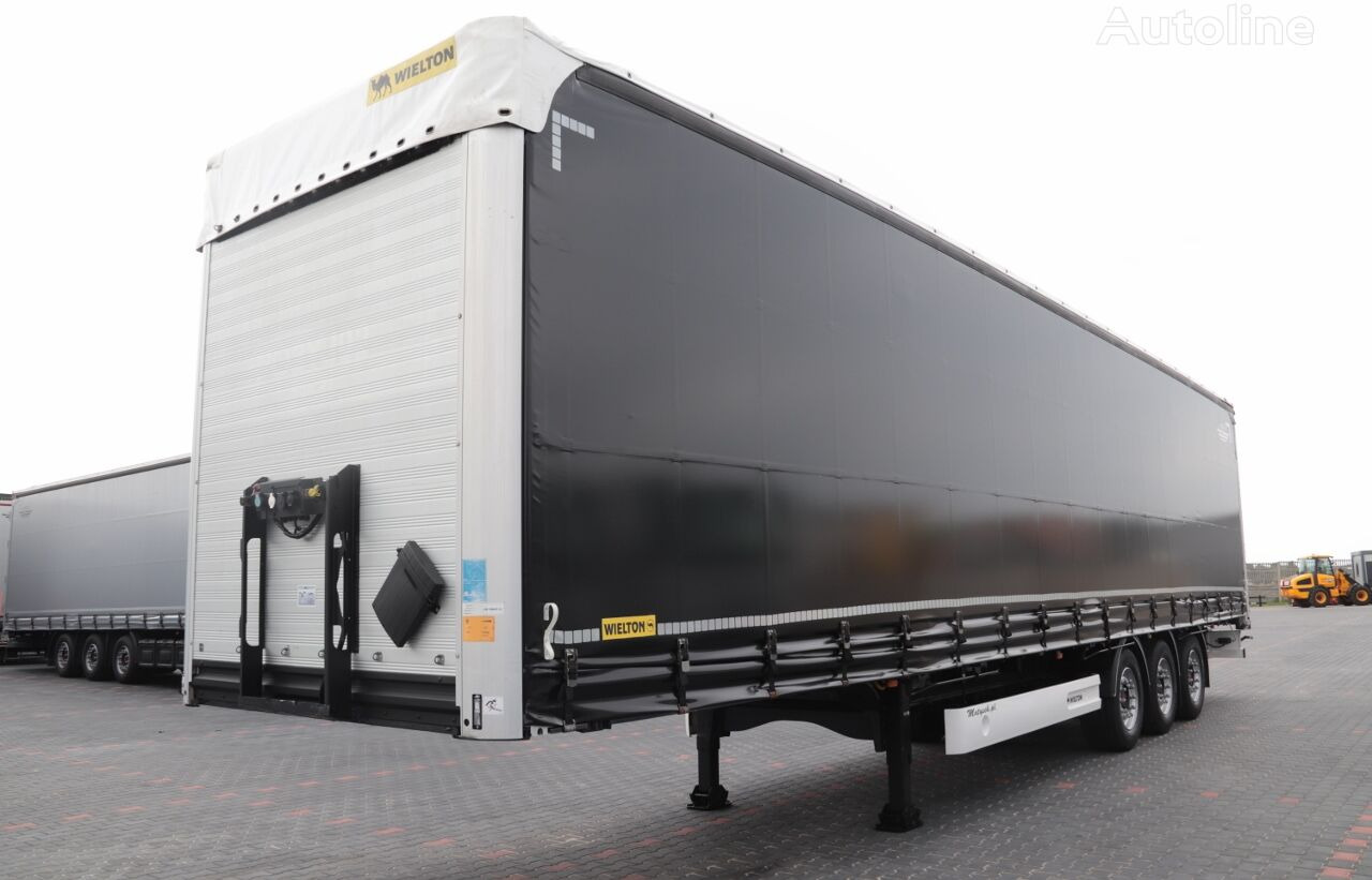 Curtainsider semi-trailer Wielton CURTAINSIDER / STANDARD / LIFTED AXLE / BDE / SAF: picture 2