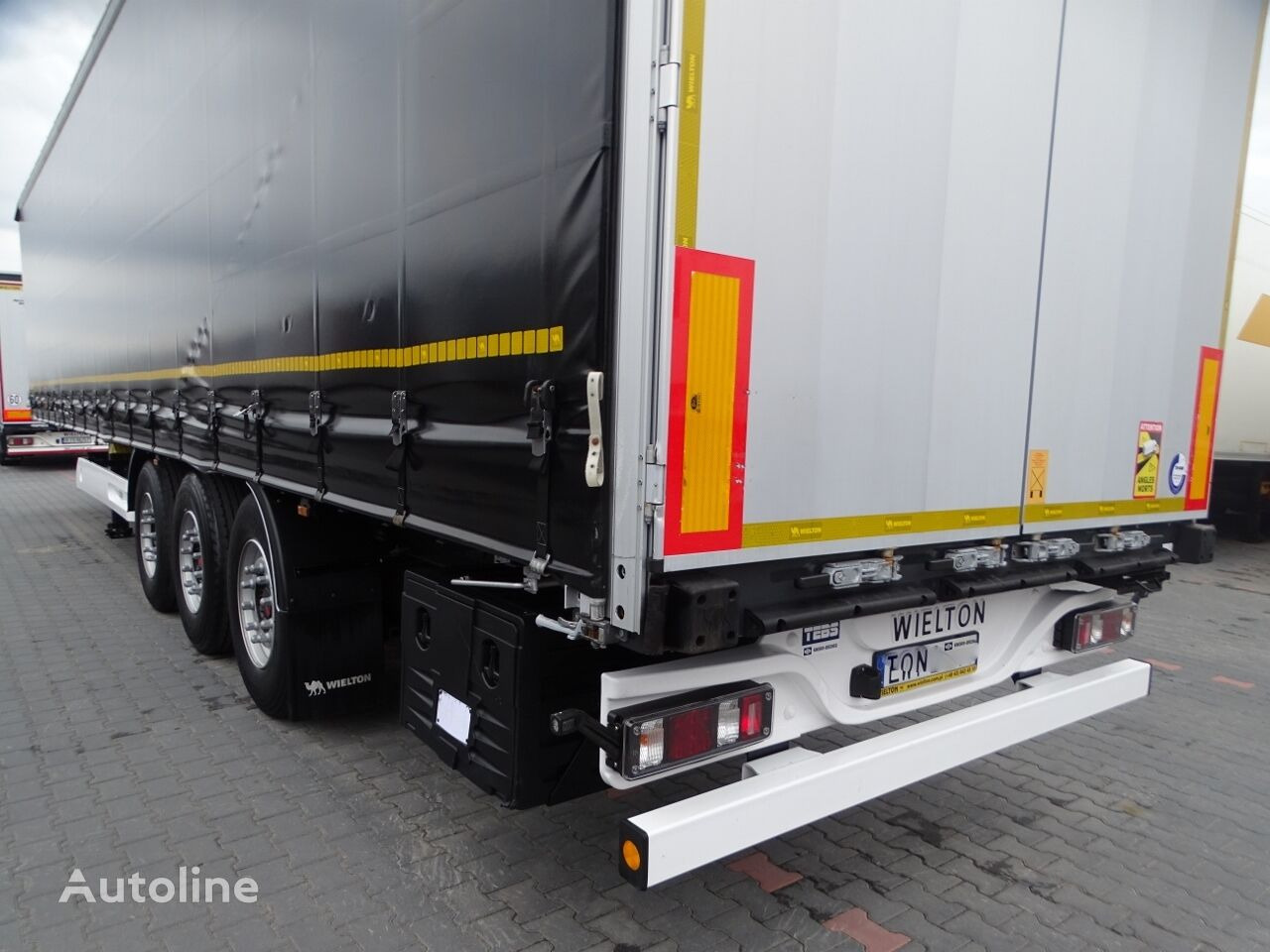 Curtainsider semi-trailer Wielton CURTAINSIDER / STANDARD / LIFTED AXLE / XL CODE / SAF /: picture 11
