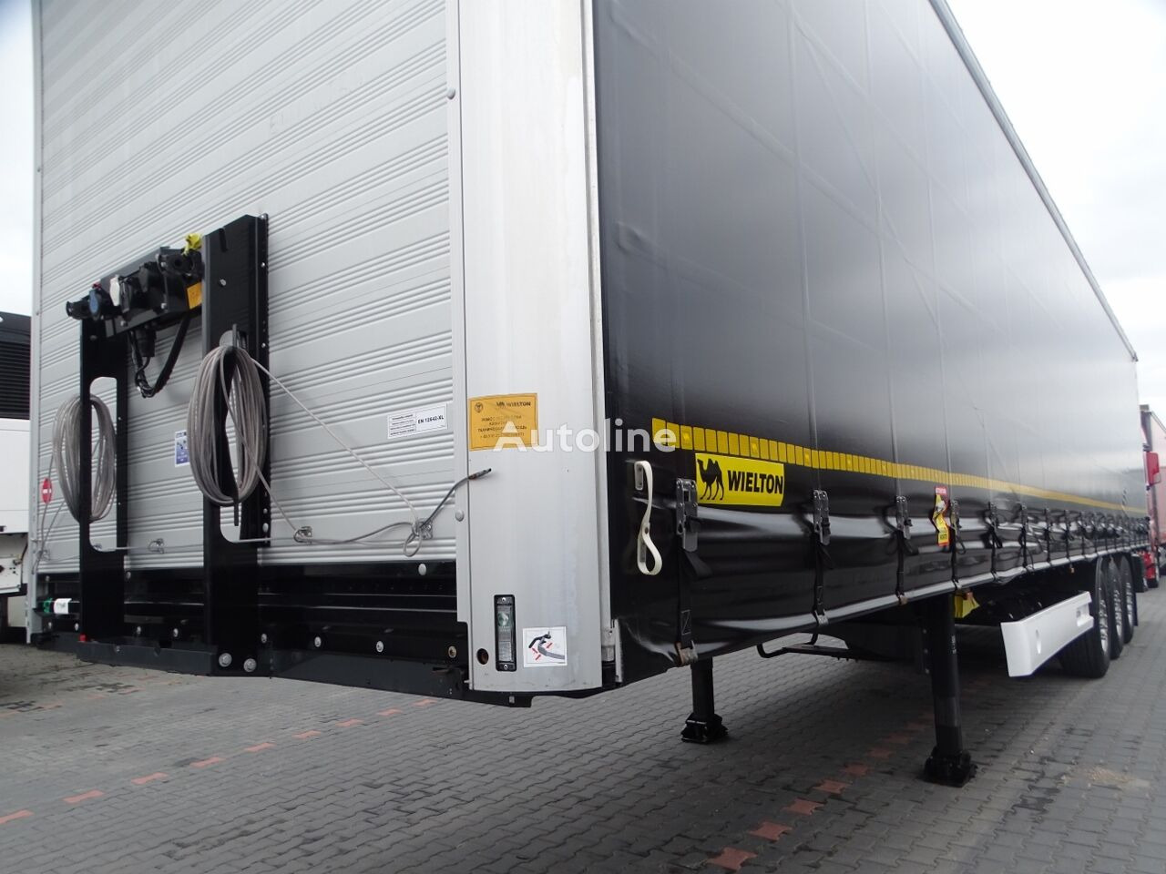 Curtainsider semi-trailer Wielton CURTAINSIDER / STANDARD / LIFTED AXLE / XL CODE / SAF /: picture 19