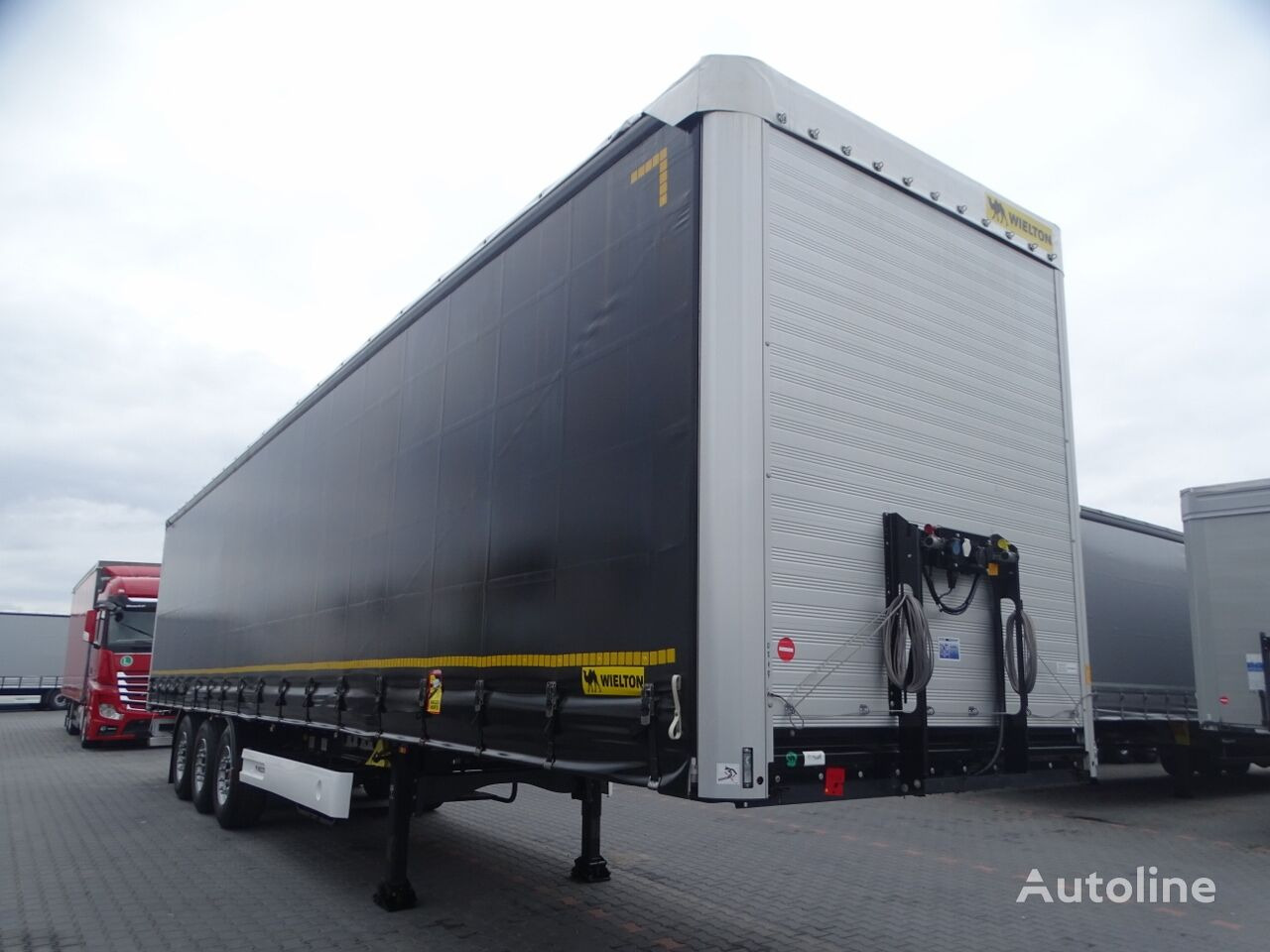 Curtainsider semi-trailer Wielton CURTAINSIDER / STANDARD / LIFTED AXLE / XL CODE / SAF /: picture 8