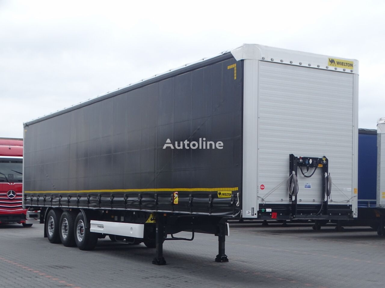 Curtainsider semi-trailer Wielton CURTAINSIDER / STANDARD / LIFTED AXLE / XL CODE / SAF /: picture 9