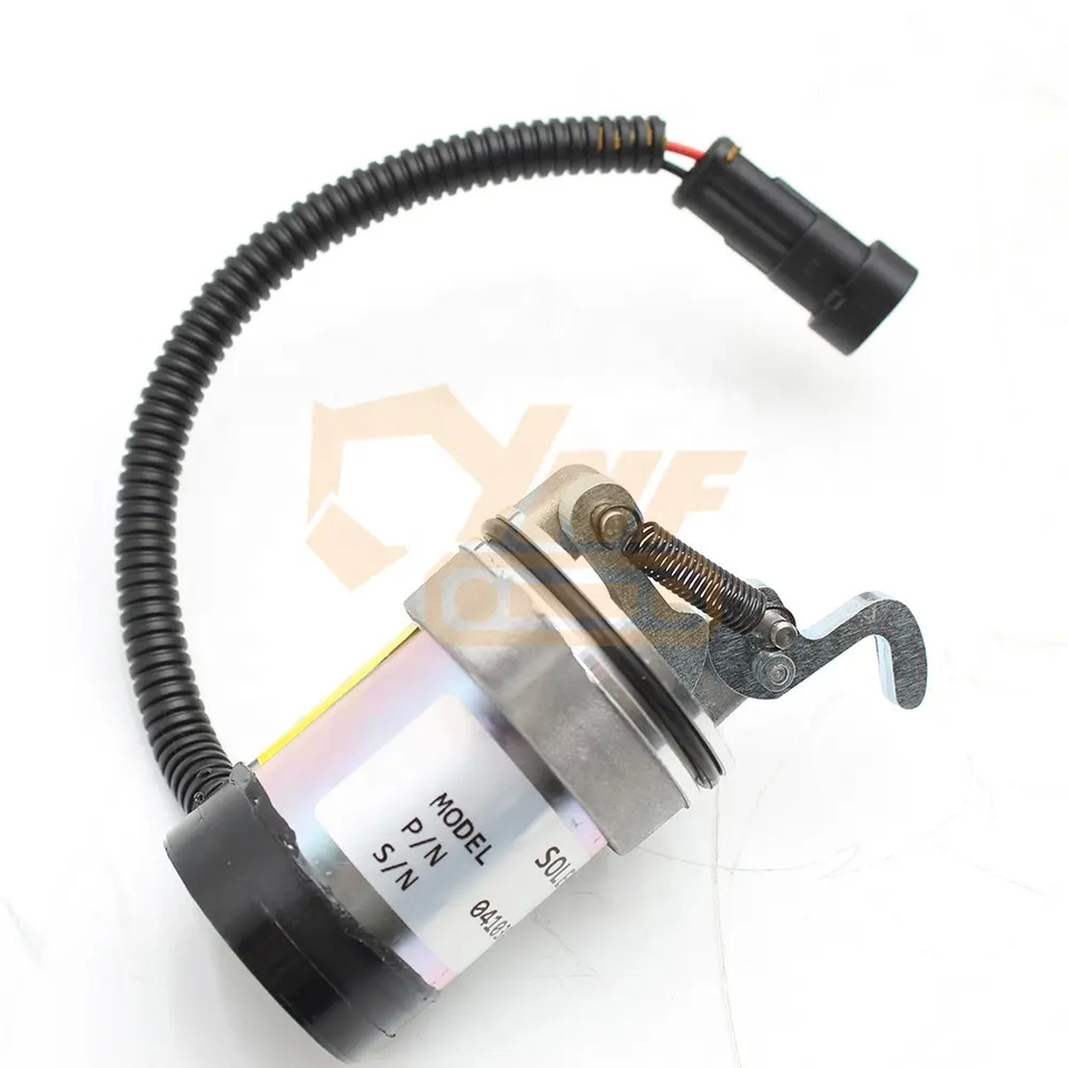 Electrical system 12V Fuel Shutoff Solenoid 4103808 4103812 4270581 Fits For 1011 2011 F3L F3M F4L F4M Jlg Engine: picture 5