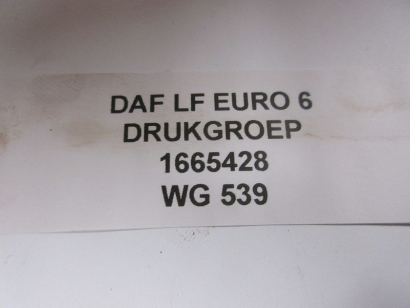 Clutch and parts for Truck DAF LF 1665428 DRUKGROEP EURO 6: picture 3