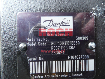 Hydraulic pump DANFOSS 500309 90L100PB1BB60 R3C7F03GBA 383824: picture 2