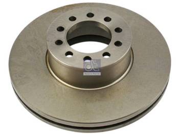 Brake disc for Truck DT Spare Parts 3.62059 Brake disc D: 335 mm, 10 bores, b: 15 mm, P: 122 mm, d: 90 mm, H: 93 mm, S: 34 mm, s: 30 mm: picture 1