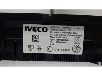 Dashboard for Truck Iveco instrument cluster: picture 5