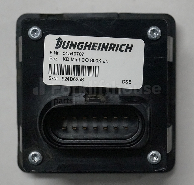 Dashboard for Material handling equipment Jungheinrich 51540707 Display KD mini Co 800K Jr. sn. 924D6258: picture 2