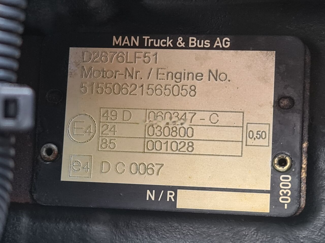 Engine for Truck MAN D2676LF52 TGX TGS EURO 6 D2676LF51 EURO 6   MAN TGX TGS EURO 6: picture 7