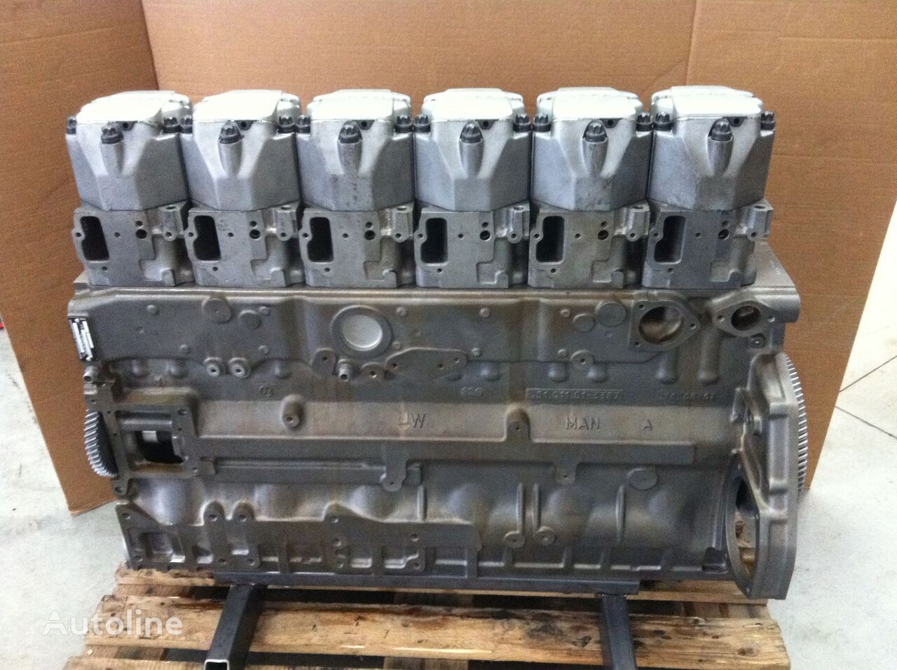 Cylinder block for Truck MAN - MOTORE D2876LOH20 81005016094   MAN: picture 3