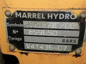 Hydraulic valve Marrel  for hydraulic breaker: picture 3