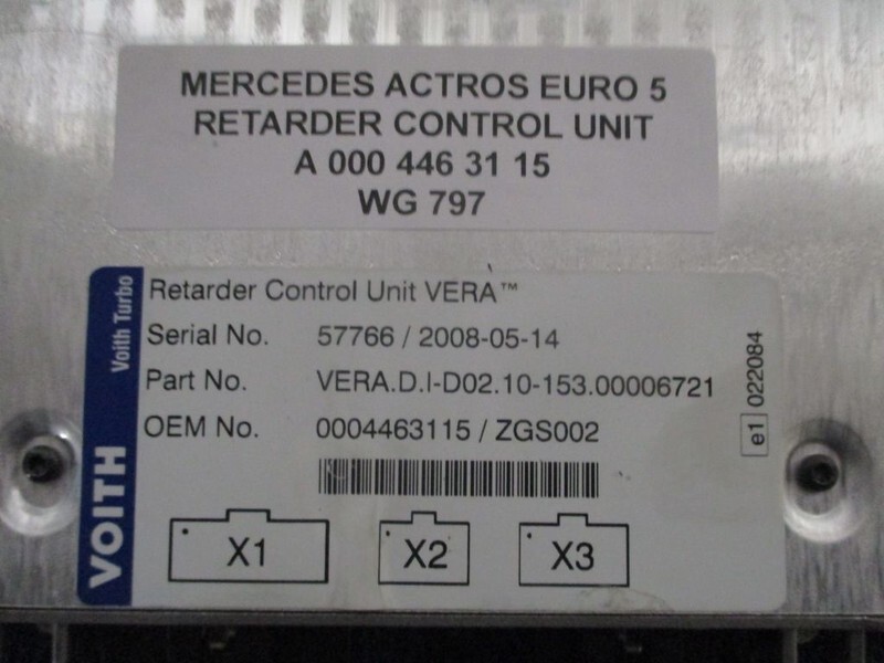 Electrical system for Truck Mercedes-Benz ACTROS A 000 446 31 15 RETARDER CONTROL UNIT: picture 2