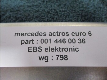 Electrical system for Truck Mercedes-Benz ACTROS A 001 446 00 36 EBS ELEKTRONIK EURO 6: picture 4