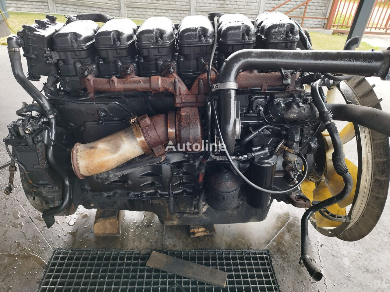 Engine for Truck Scania DC1215 truck: picture 3