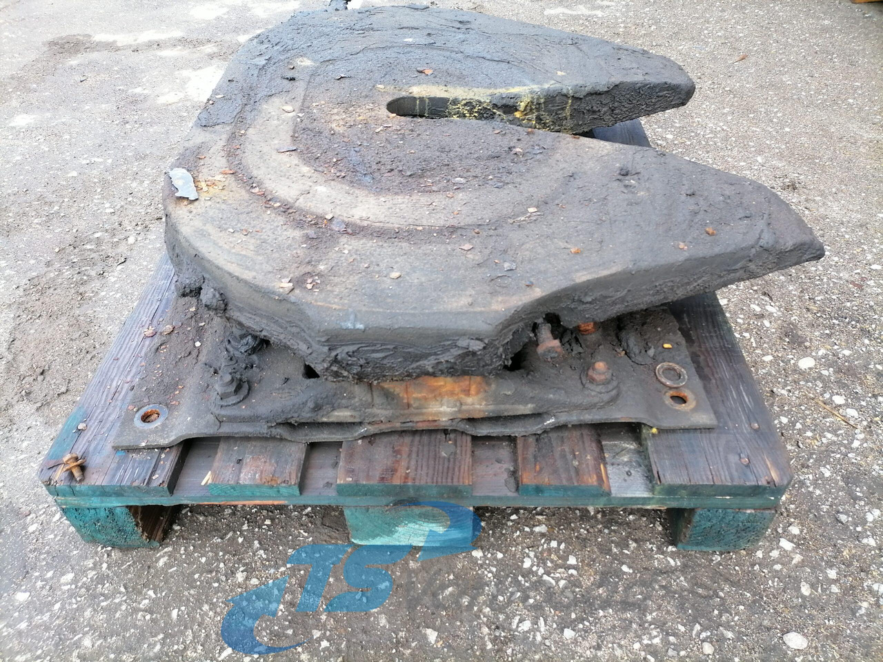 Fifth wheel coupling for Truck Scania Fifht wheel 1353631: picture 2