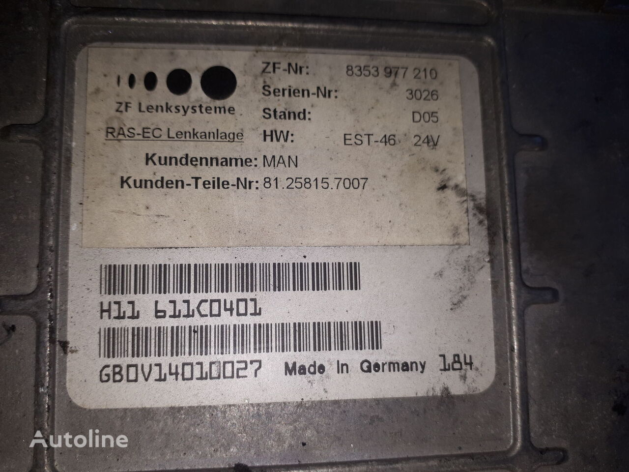 ECU for Bus Scania kpp 602S .0260001031 . 032. 041. ZF5HP592C   Scania 94 / Volvo/ MAN: picture 15