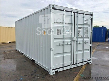 Shipping container 20`DV Seecontainer neuwertig RAL7035 Lichtgrau: picture 4