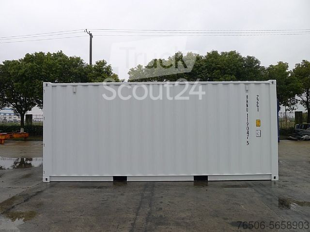 Shipping container 20`DV Seecontainer neuwertig RAL7035 Lichtgrau: picture 10