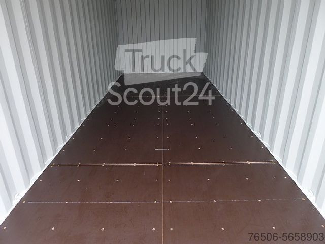 Shipping container 20`DV Seecontainer neuwertig RAL7035 Lichtgrau: picture 8