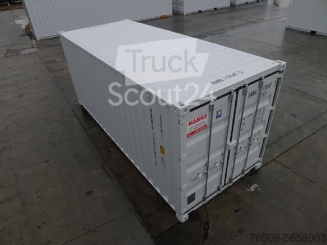 Shipping container 20`DV Seecontainer neuwertig RAL7035 Lichtgrau: picture 6