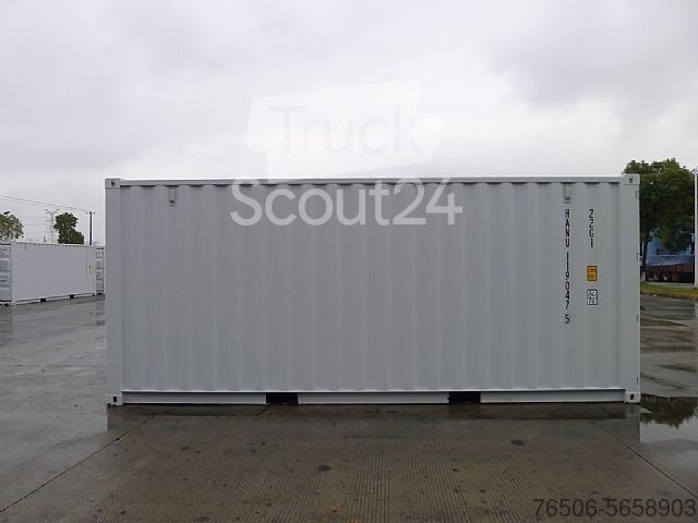 Shipping container 20`DV Seecontainer neuwertig RAL7035 Lichtgrau: picture 9