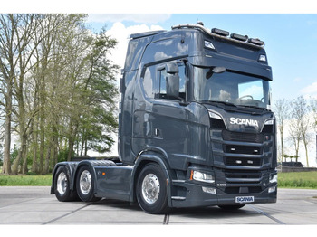Tractor unit Scania S650 V8 NGS 6x2/4NB - RETARDER - 647 TKM - PARK. AIRCO - FULL AIR - LEATHER SEATS - ALCOA'S - LED LIGHTS - TOP CONDITION -: picture 1