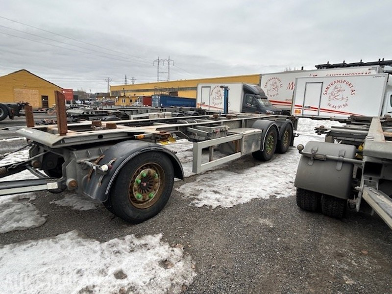 Container transporter/ Swap body trailer 2017 HFR 3 AXLE FULL TRAILER CONTAINERHENGER: picture 10