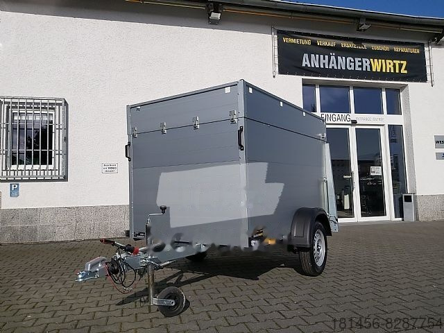Closed box trailer Anssems Aluboxx Deckelanhänger Vollalu gebremst: picture 7