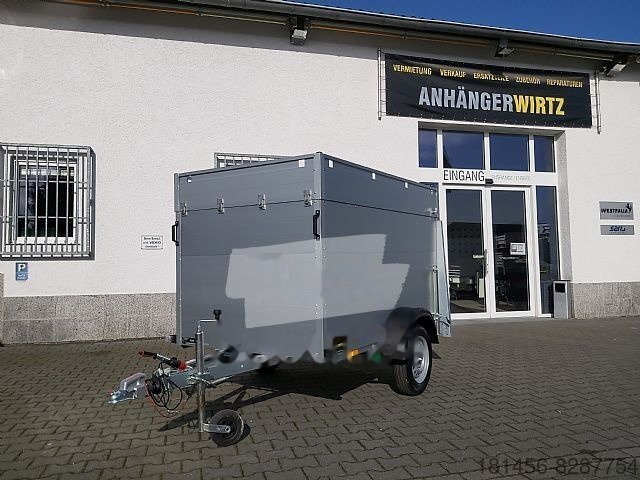 Closed box trailer Anssems Aluboxx Deckelanhänger Vollalu gebremst: picture 5