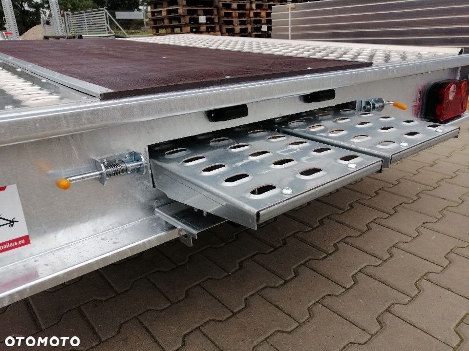 Autotransporter trailer Besttrailers REBEL (Jupiter) 5,0 x2,1 3000 kg przyczepa ze skośnym fragmentem tylnym: picture 7