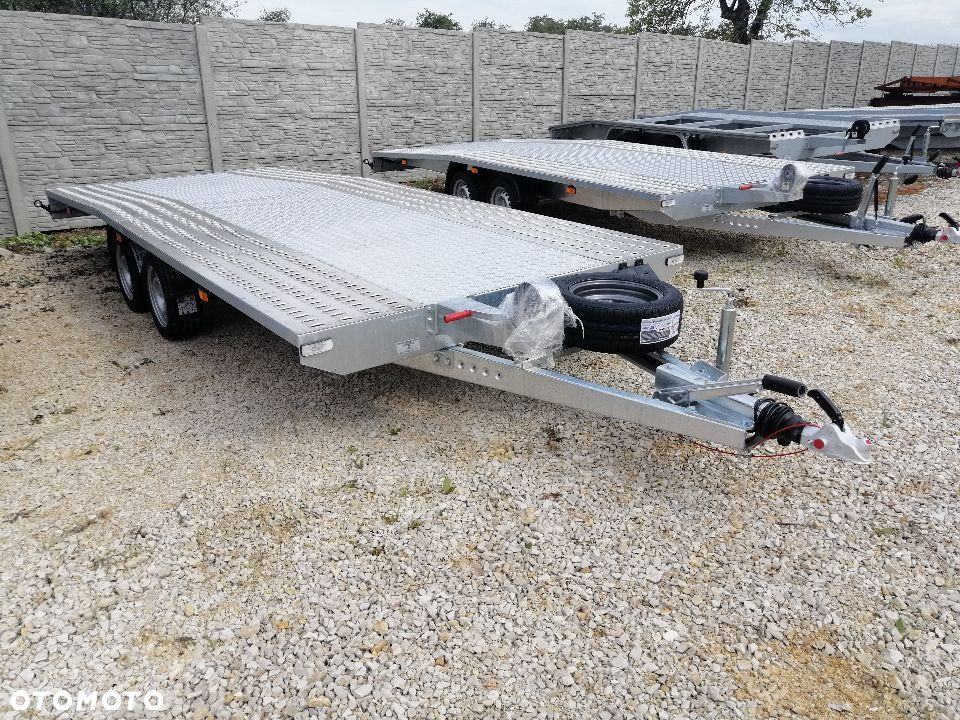 Autotransporter trailer Besttrailers REBEL (Jupiter) 5,0 x2,1 3000 kg przyczepa ze skośnym fragmentem tylnym: picture 12