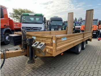 Low loader trailer Blomenröhr Tandemtieflader 682/13800 Tiefladeranhänger: picture 1