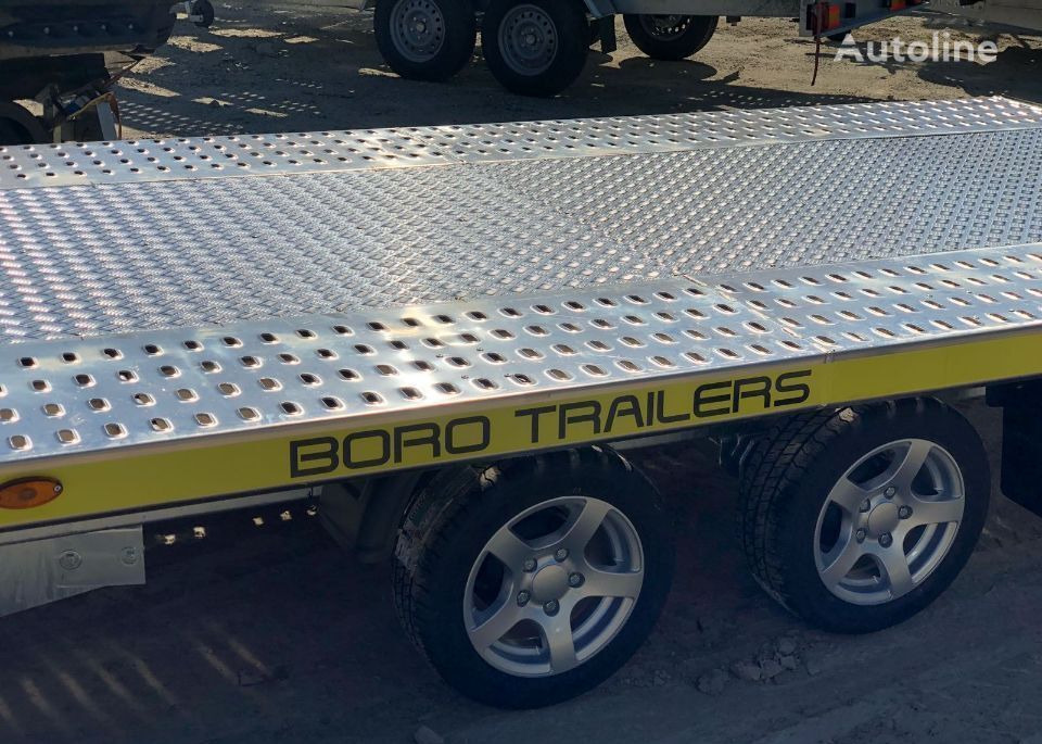 Autotransporter trailer Boro NOWA LAWETA Merkury ALUMINIOWY 4,5m!: picture 11