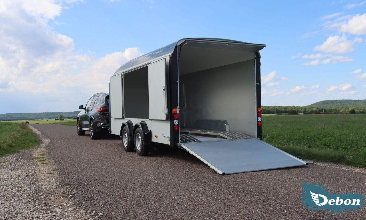 Autotransporter trailer Cheval Liberté C900 van cargo 3500 kg GVW 5m trailer for 1 car: picture 25
