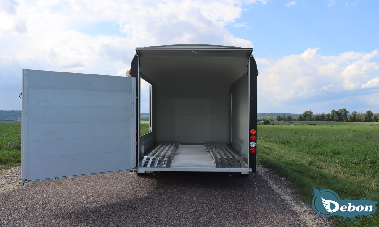 Autotransporter trailer Cheval Liberté C900 van cargo 3500 kg GVW 5m trailer for 1 car: picture 23