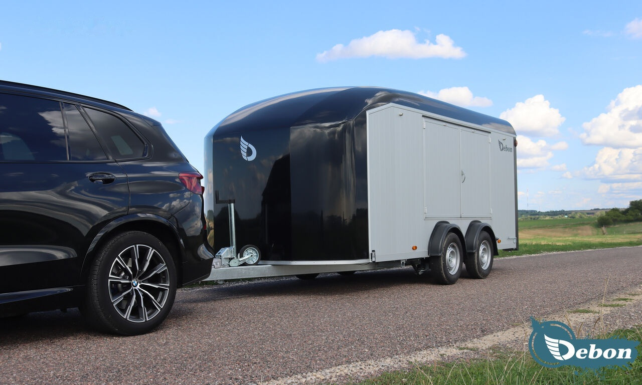 Autotransporter trailer Cheval Liberté C900 van cargo 3500 kg GVW 5m trailer for 1 car: picture 17