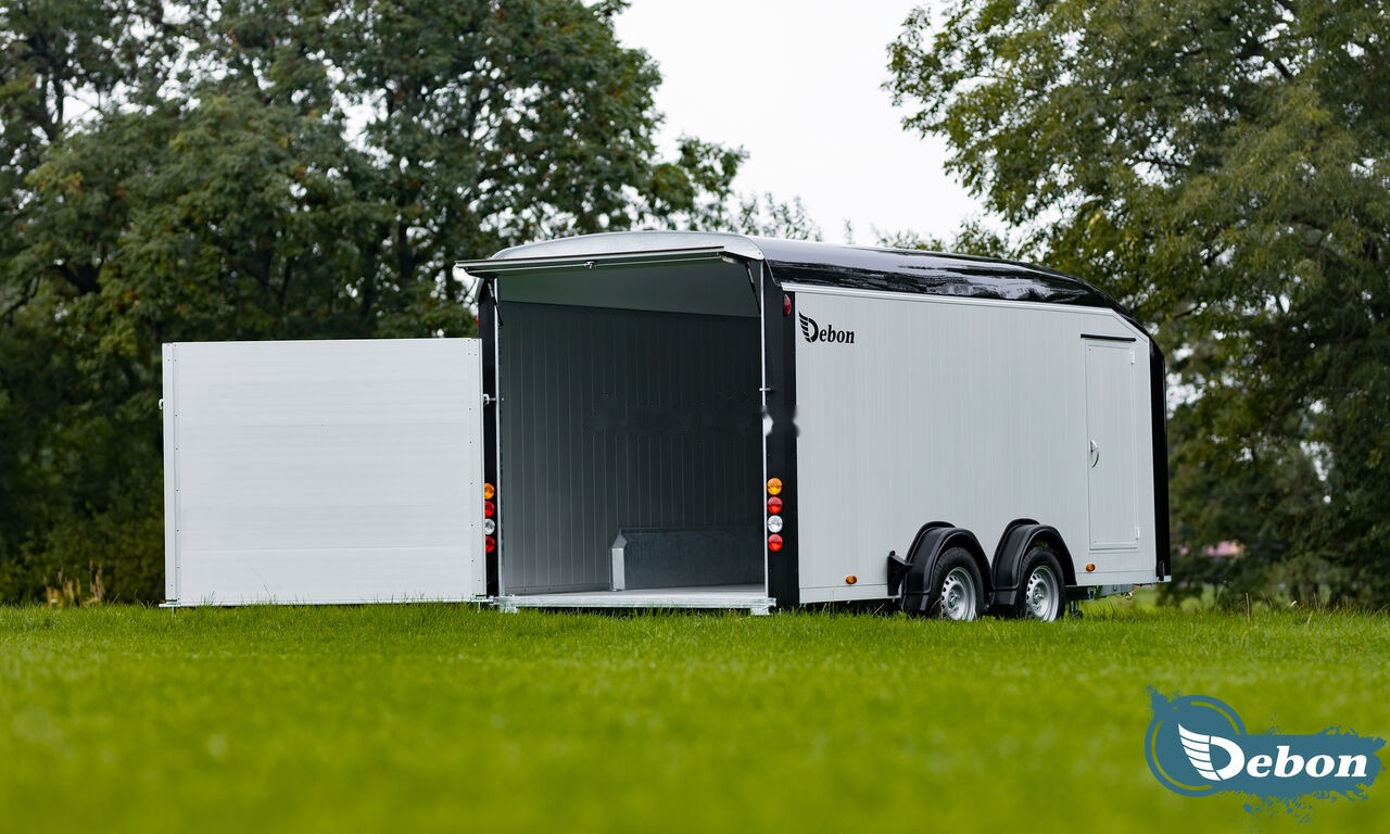 Autotransporter trailer Cheval Liberté C900 van cargo 3500 kg GVW 5m trailer for 1 car: picture 11