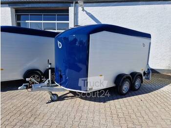 Closed box trailer Cheval Liberté - Debon Roadster C700 blue Seitentür Heckrampe Tür Kombi sofort: picture 1