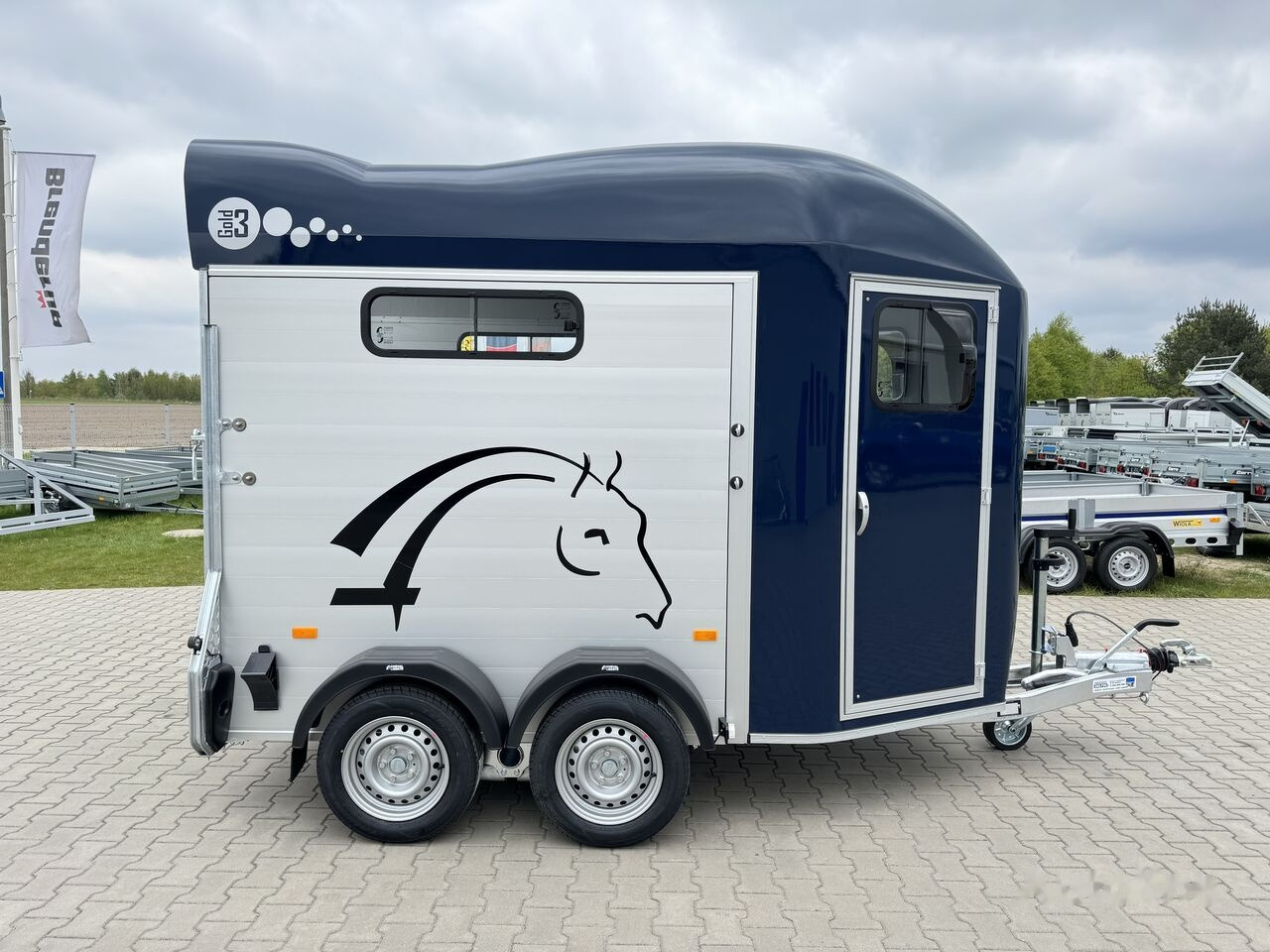 Horse trailer Cheval Liberté Gold 3 for two horses with tack room 2000 kg GVW trailer: picture 3