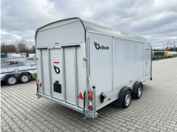 Autotransporter trailer Debon C1000 van cargo 3500 kg closed car trailer 500x200cm 2x doors: picture 5